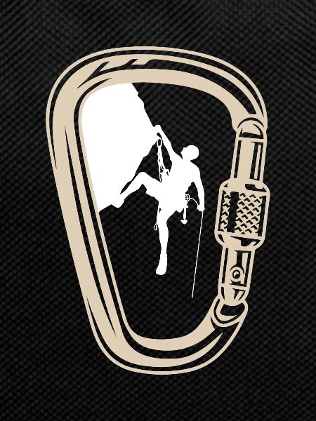Mountaineering climbing carbine hook