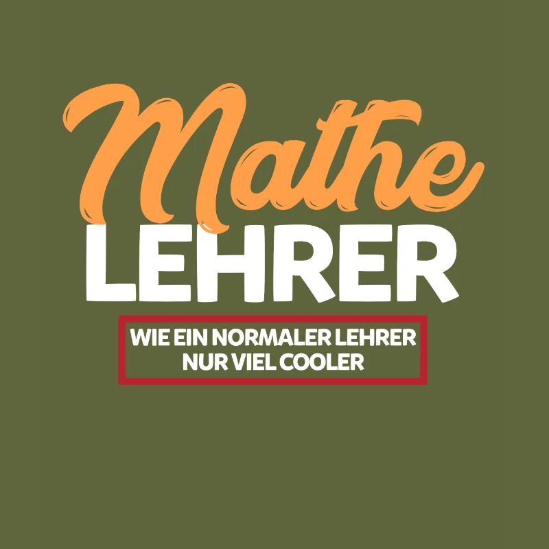 Mathematik Lehrer Mathelehrer