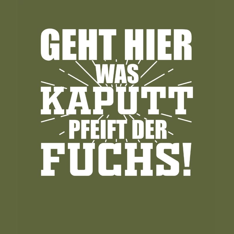 Fuchs lustige Sprüche Geschenk
