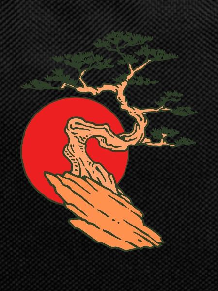 Bonsai tree Japanese art