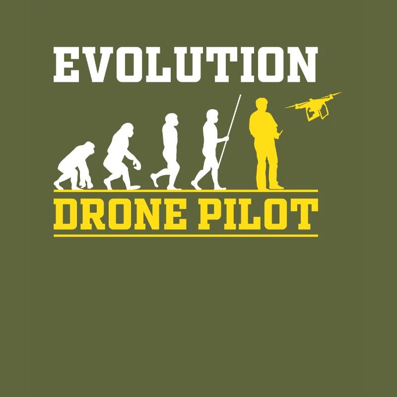Drone Pilot Evolution Gift Idea