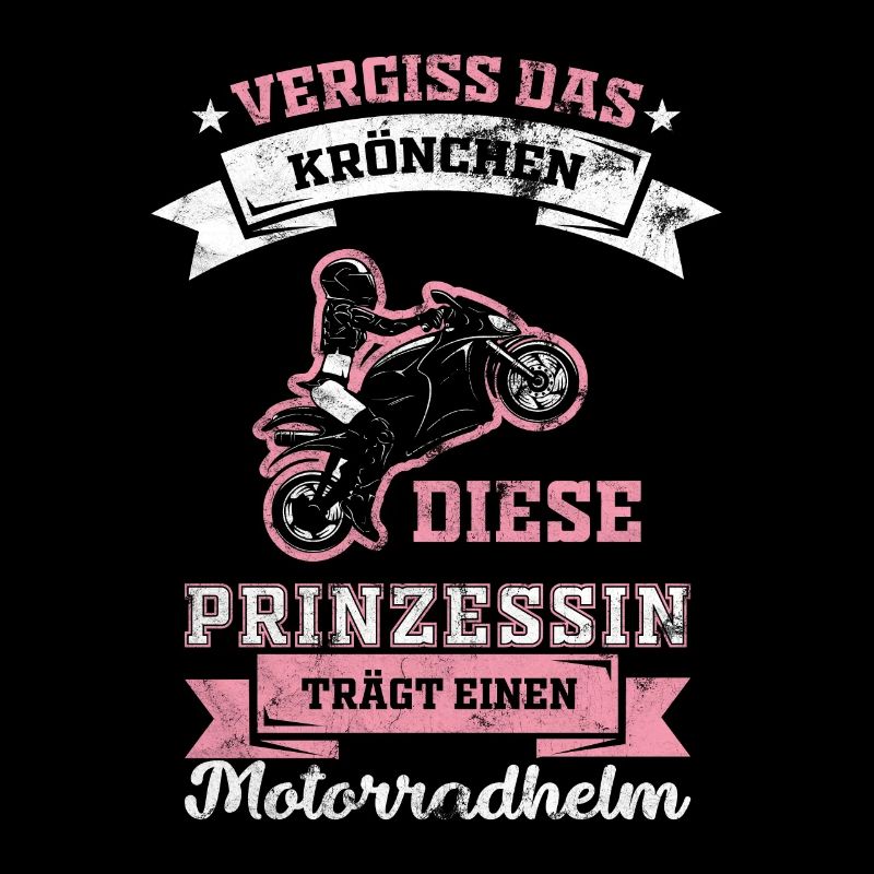 Motorradfahrerin Leidenschaft