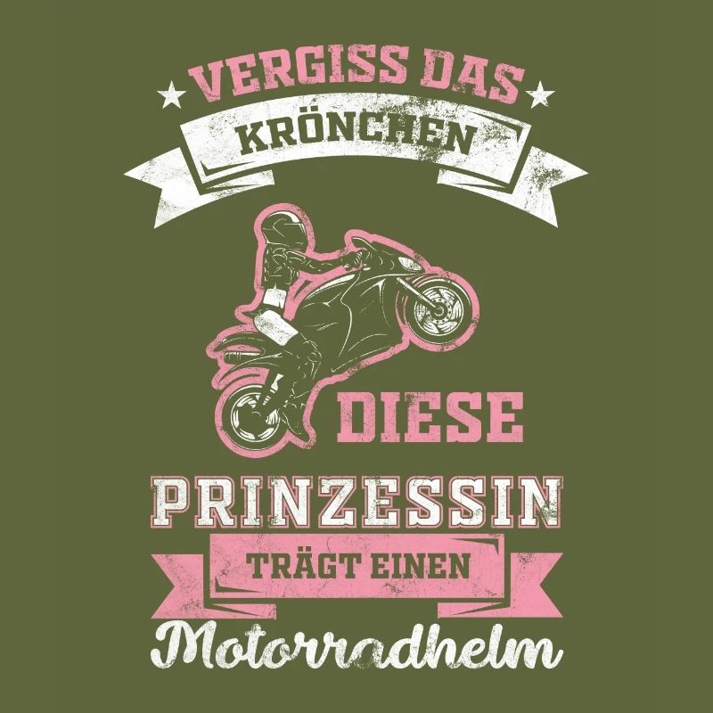 Motorradfahrerin Leidenschaft