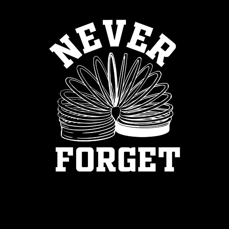 90er Jahre Never Forget Geschenk