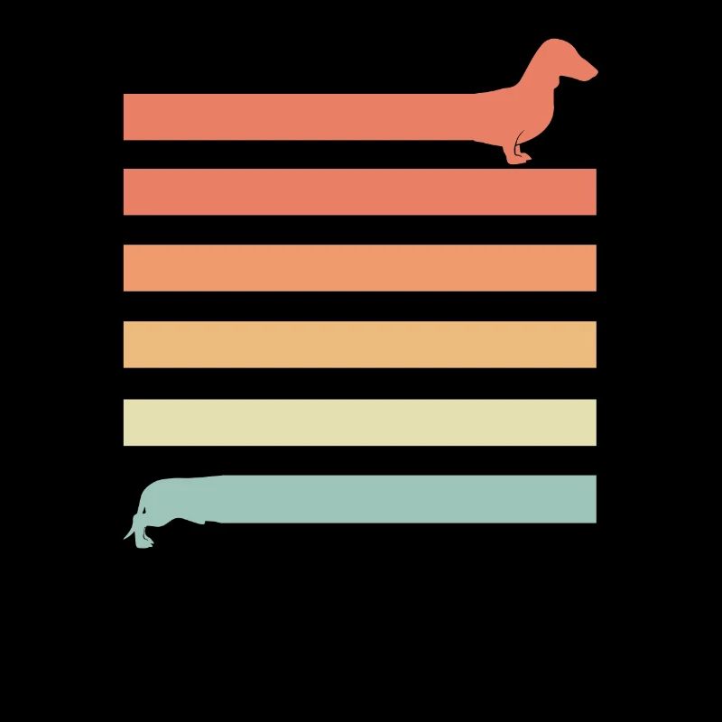 Dackel Retro Geschenk