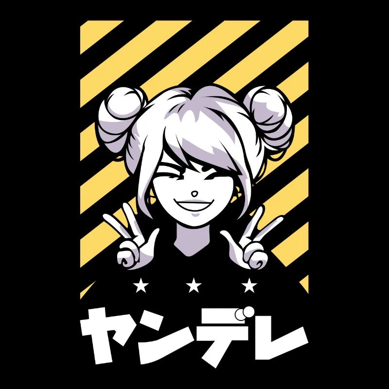 Dessin animé anime otaku