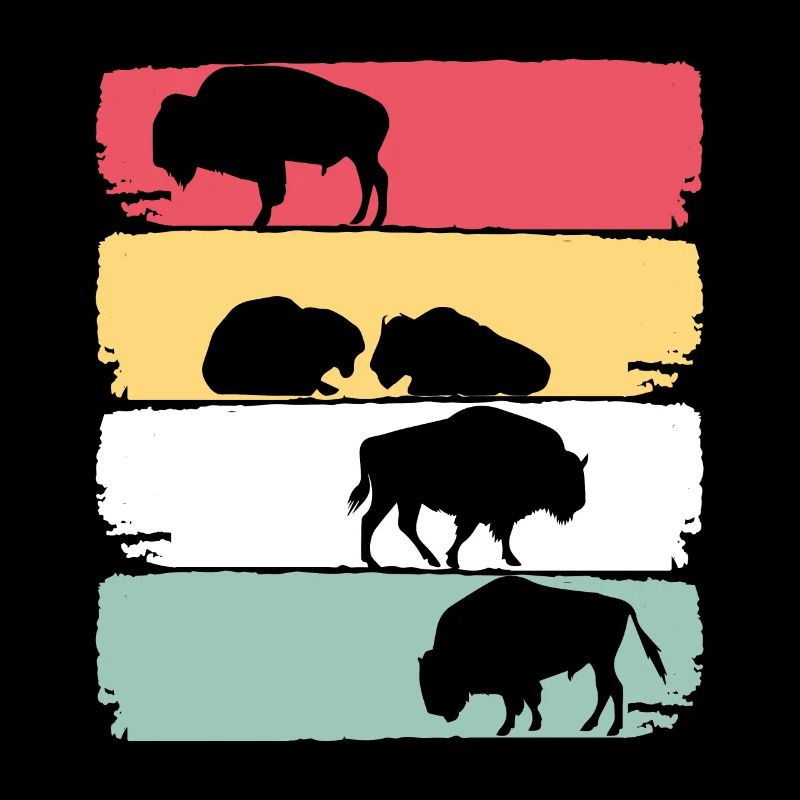 Amerikanischer Bison Zootier