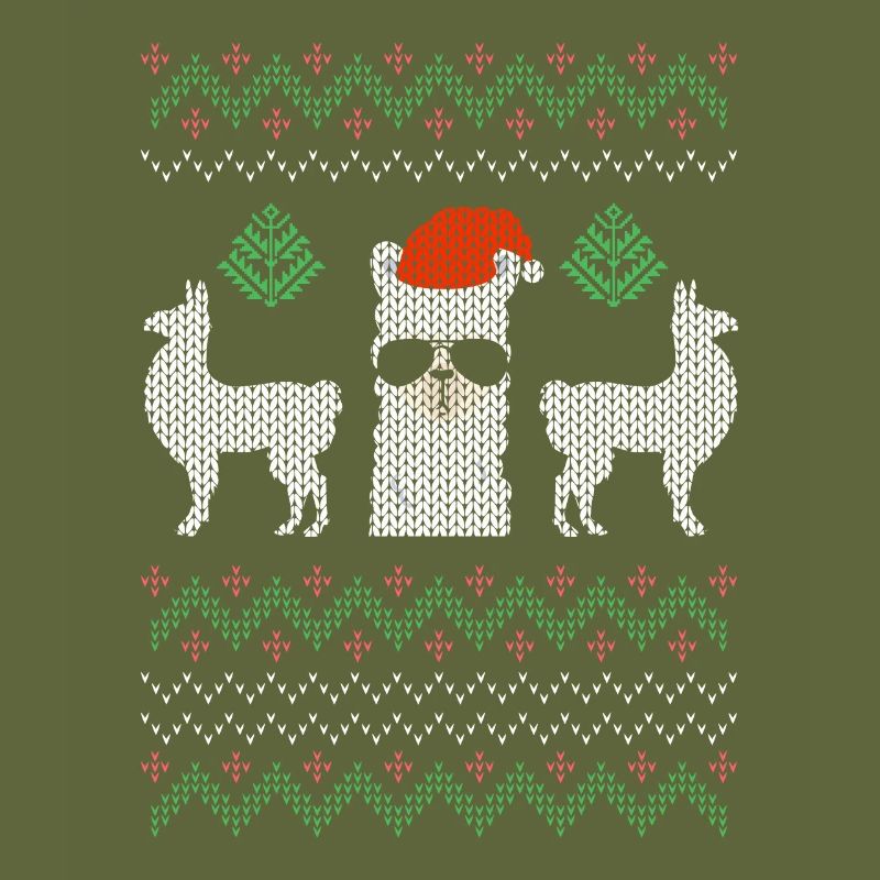 Noël Ugly Sweater Llama