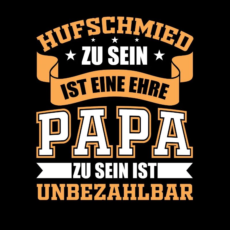 Hufschmied & Papa Geschenk