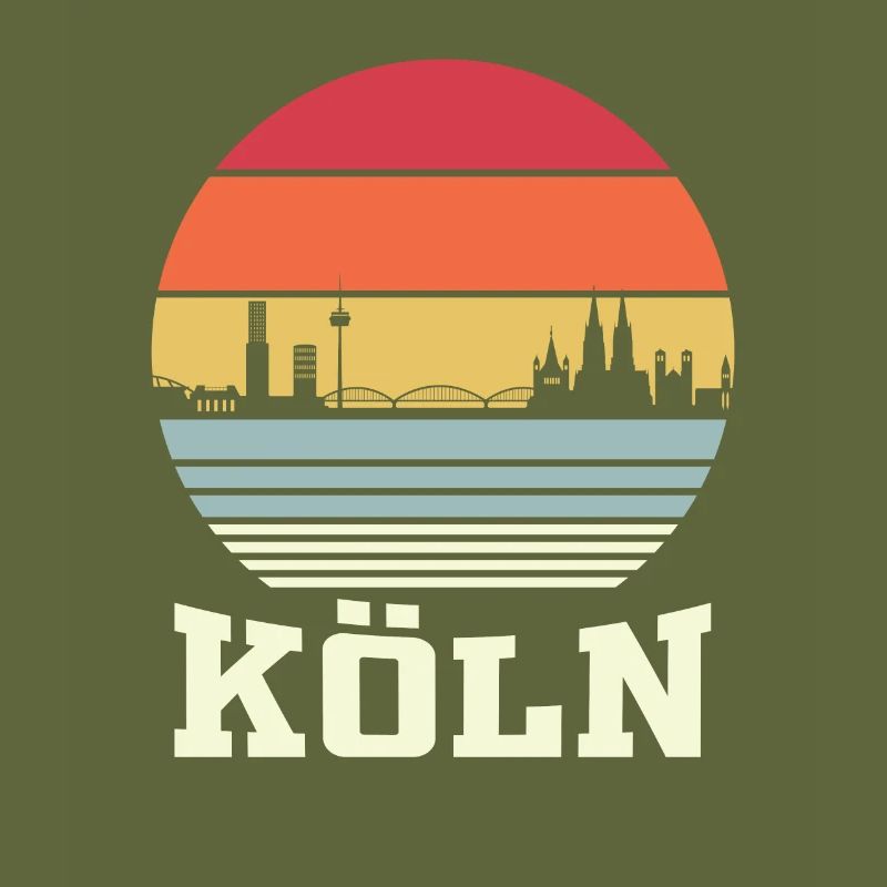 Köln Skyline Kölner Dom Geschenkidee