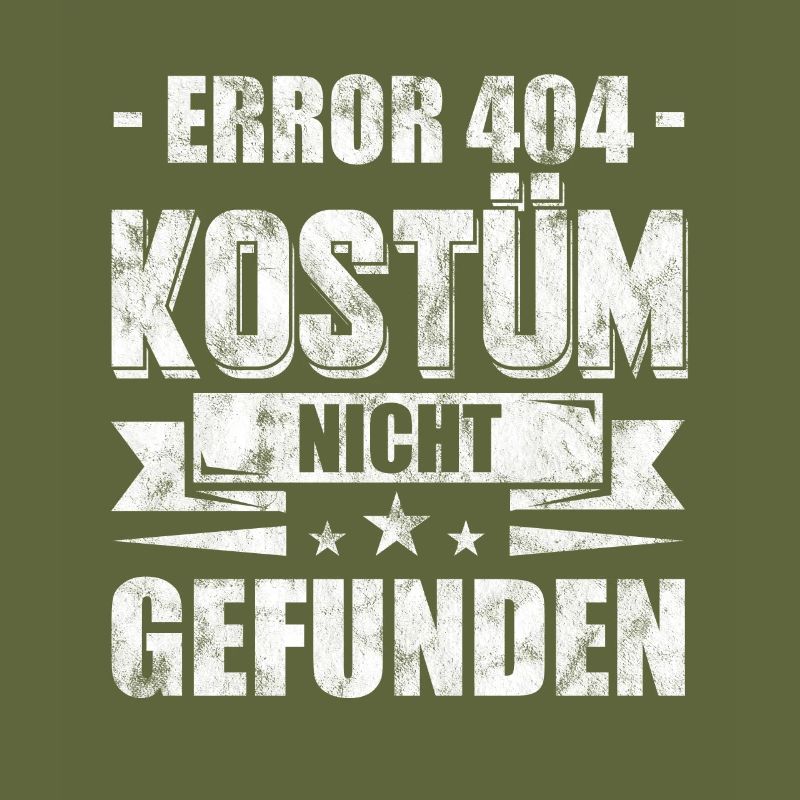 Error 404 Karneval Kostüm Programmierer