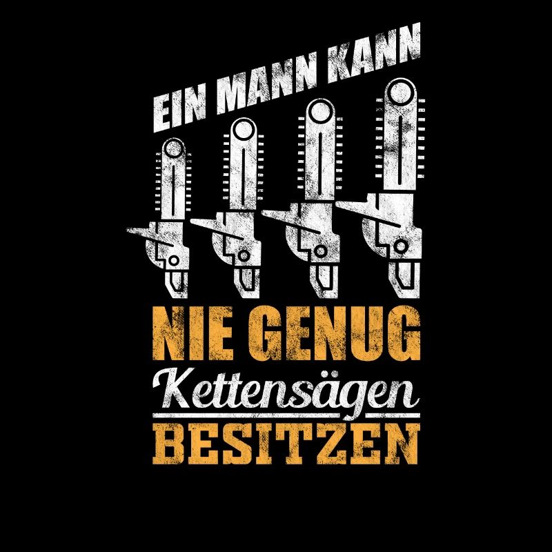Forstwirt Kettensägen Handwerker Beruf Geschenk