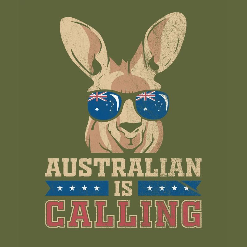 Känguru Australien Tier Outback Geschenkidee