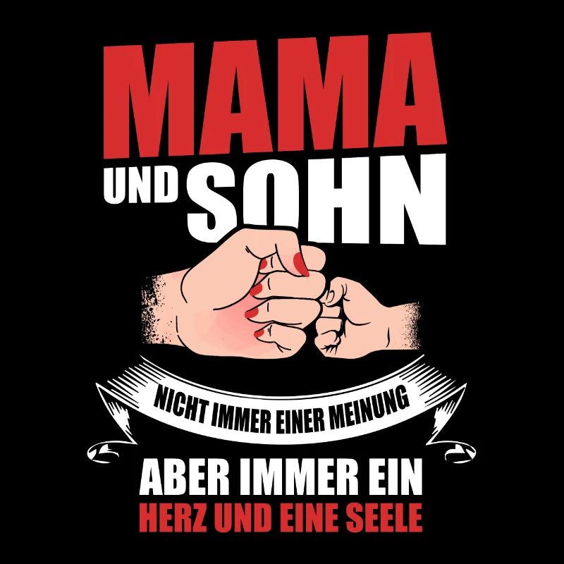Mama und Sohn Partnerlook Geschenk