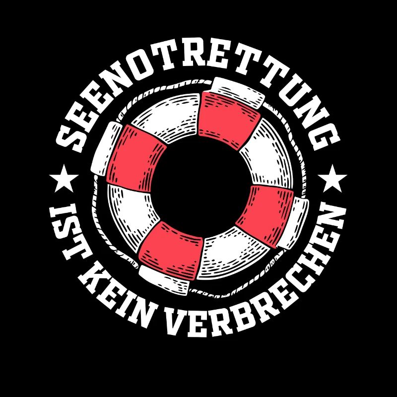 Seenotrettung ist kein Verbrechen Rettungsring