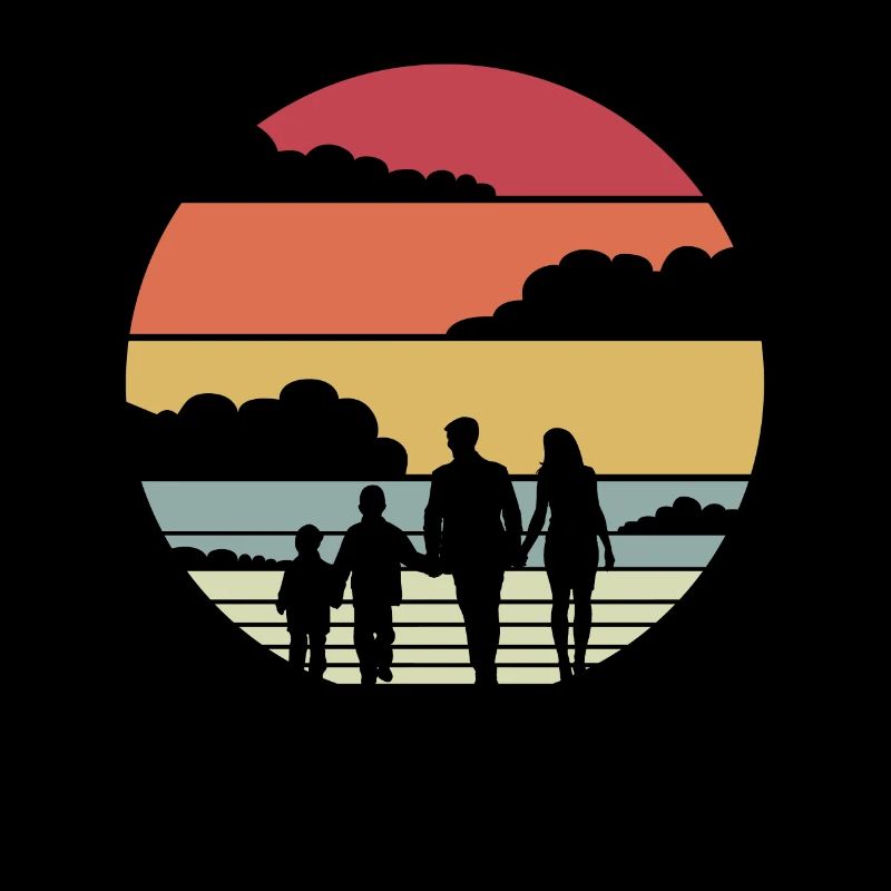 Family cohesion retro gift