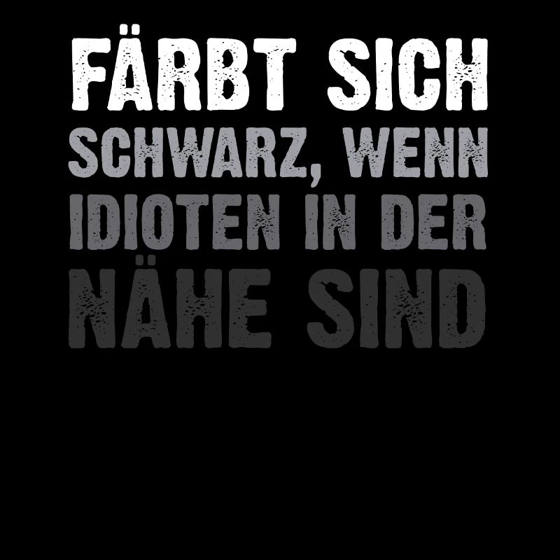 Färbt Sich Schwarz Bei Idioten