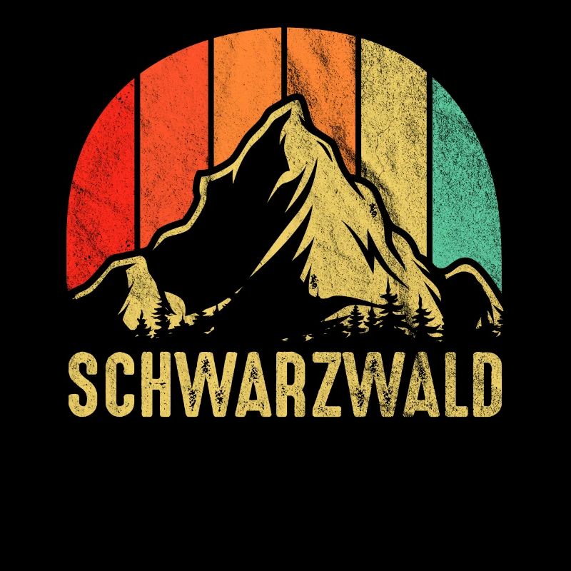 Schwarzwald Retro Schwarzwälder Geschenk