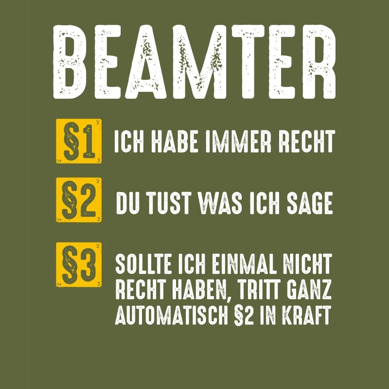 Beamter Beruf Geschenk