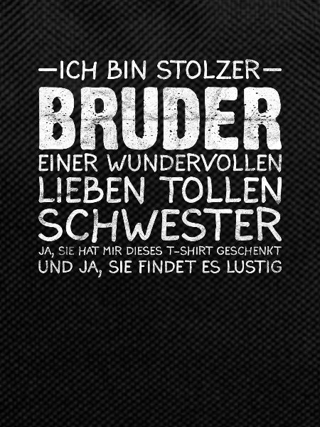 Stolzer Bruder