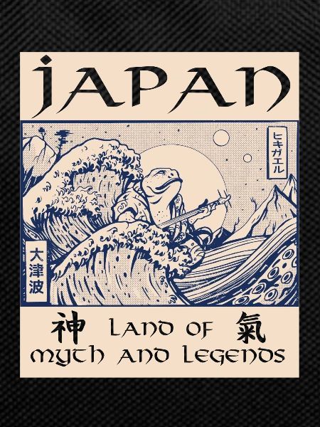Japan History Demon Tsunami