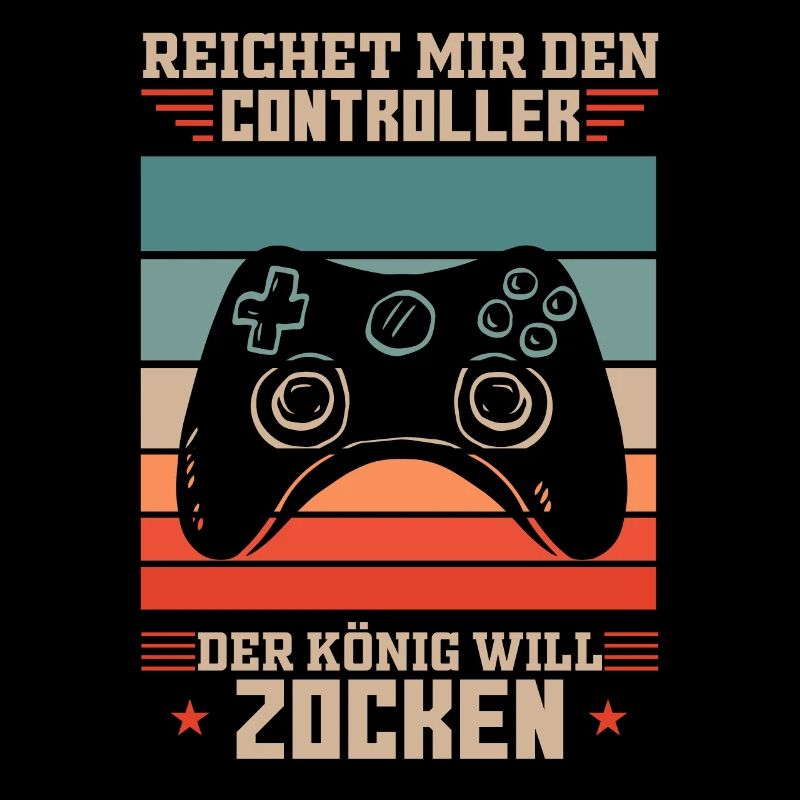 Reichet mir den Controller der König will zocken