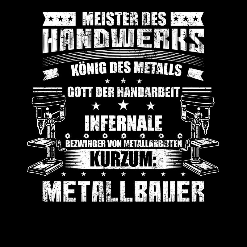 Metallbauer Meister des Handwerks