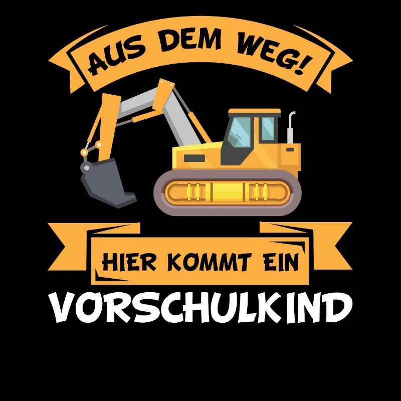 Vorschule Vorschulkind Junge Bagger