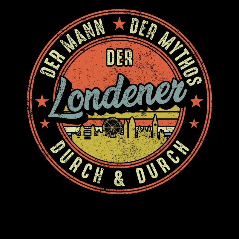 London Retro Geschenk