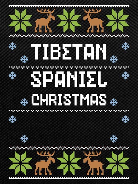 Tibetan Spaniel Christmas