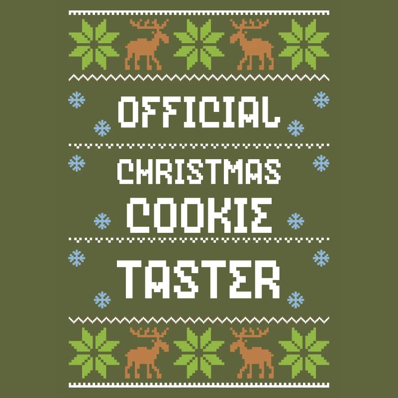 Official Christmas Cookie Button