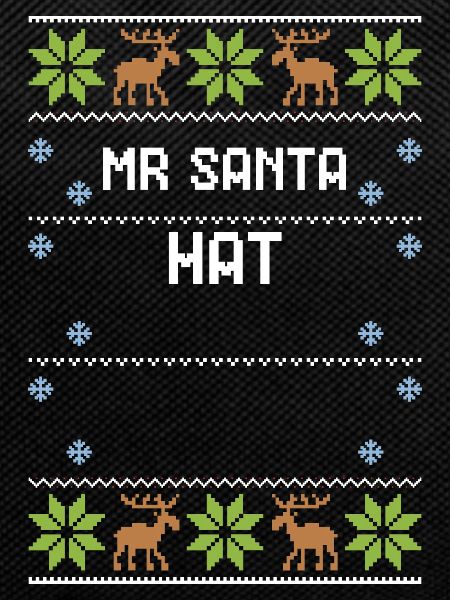 Mr Santa Hat - Ugly Christmas