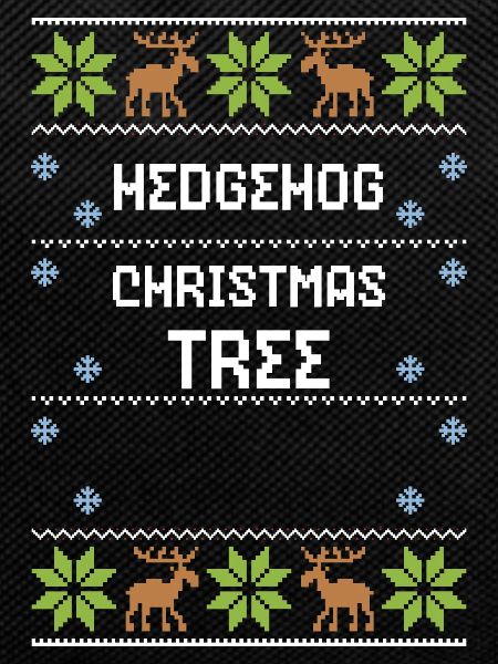 Hedgehog Christmas Tree