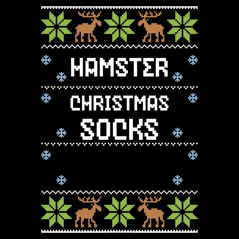 Chaussettes de Noël Hamster