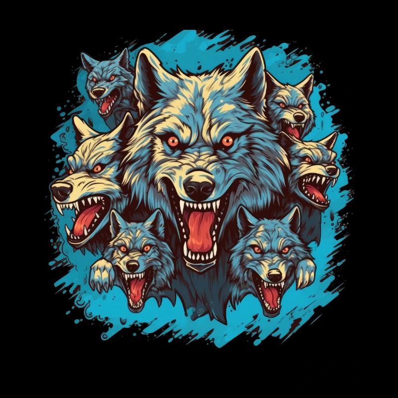 Dog Wolf Werewolf Cerberus Hellhound myth