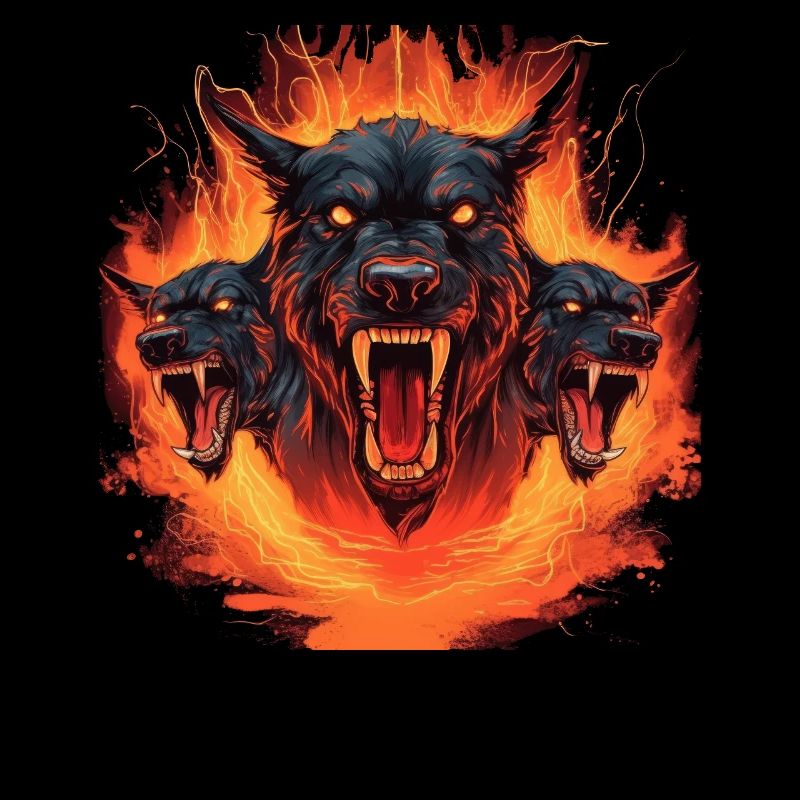 Dog Wolf Werewolf Cerberus Hellhound myth