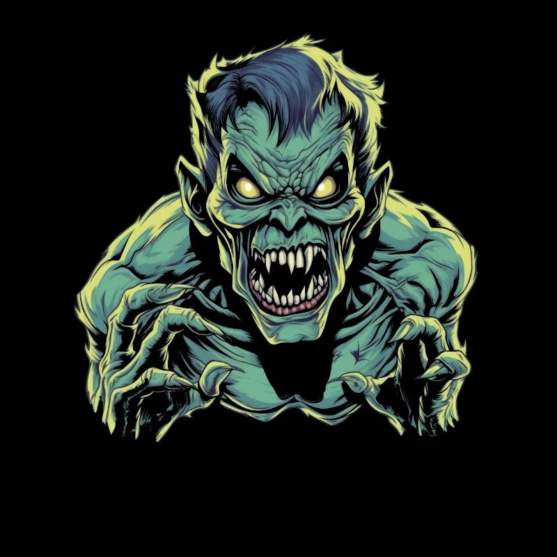 Monster Monster Demon Devil Vampire Guhl Zombie