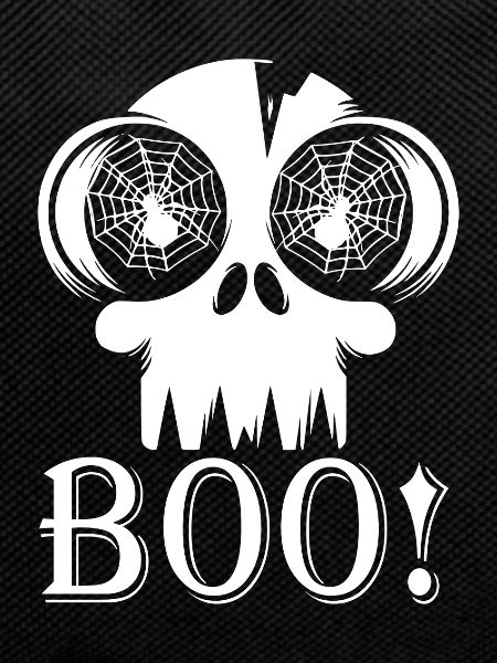 HALLOWEEN CREEPY SKULL BOO!