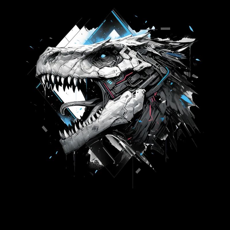 Mecha Animal Tiger Wolf Fox Dino Bear Cyborg