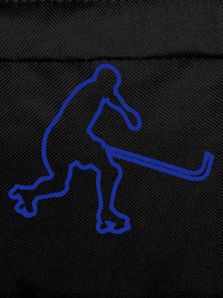 rink hockey silhouette drawing