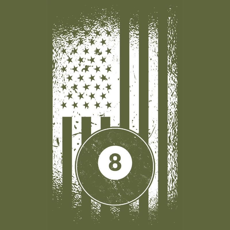 American Flag Billiards Pool Player Apparel