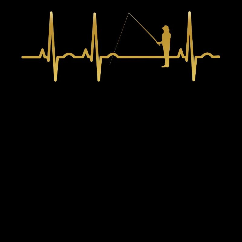 évolution EKG pêcheur de pêche du rythme cardiaque, la pêche