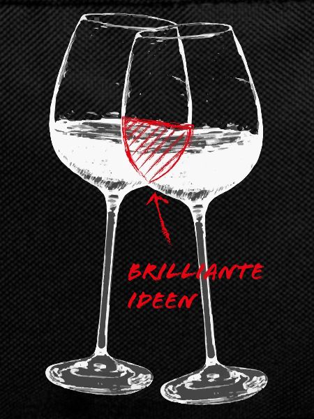 Weingläser- brilliante Ideen