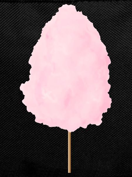 fluffy pink cotton candy