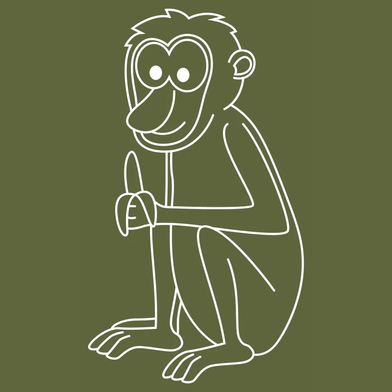 Monkey comic animal