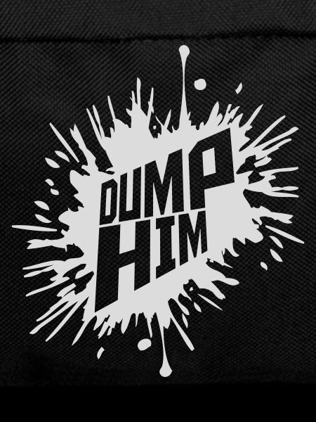 dump him quote logo