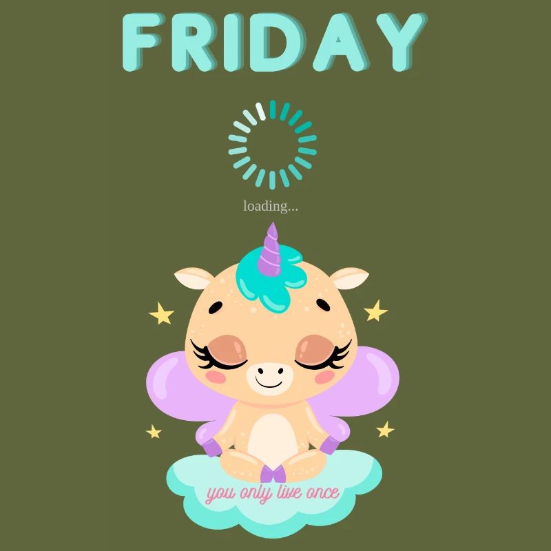 Friday loading, you only live once,Weekend