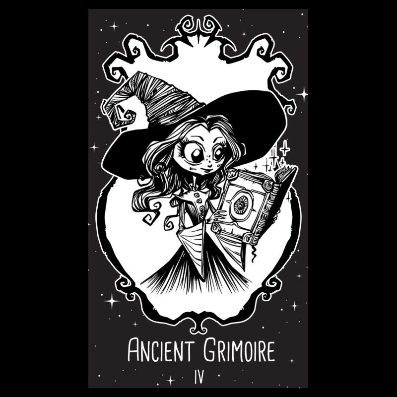 Ancient Grimoire Oracle Card