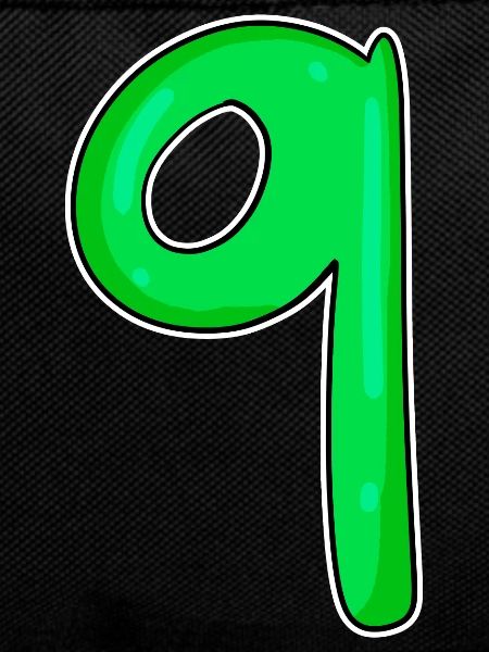 Number 9 - Nine - 9 Motif