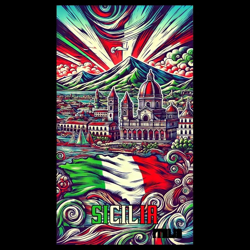 Sicily Italy art design
